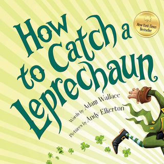 How to catch a leprechaun hardcover book for kids.