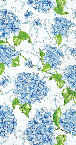 Hydrangea Allover Guest Towel Napkins