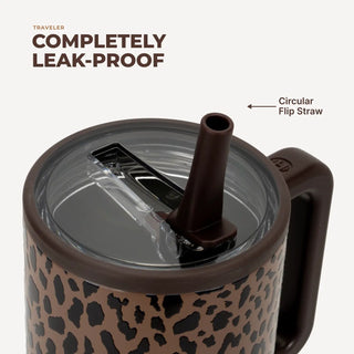 HydroJug Traveler Tumblers 40oz | Leopard