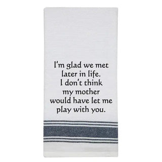 Funny kitchen towel.