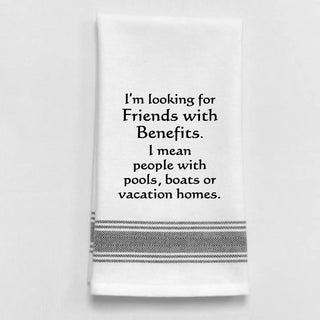 "I'm Looking For Friends..." Kitchen Towel