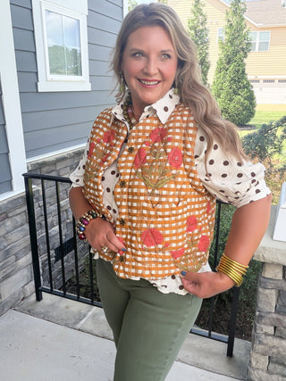 Ivy Jane | Autumn Heirloom Quilted Vest