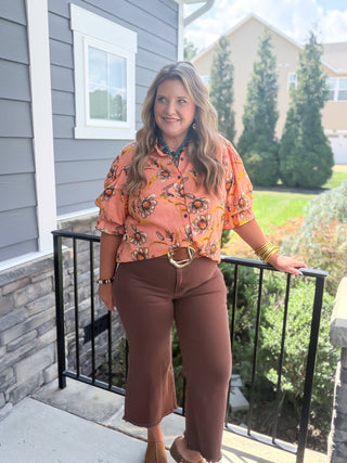 Ivy Jane | Enchanted Harvest Floral Top