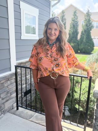 Ivy Jane | Enchanted Harvest Floral Top