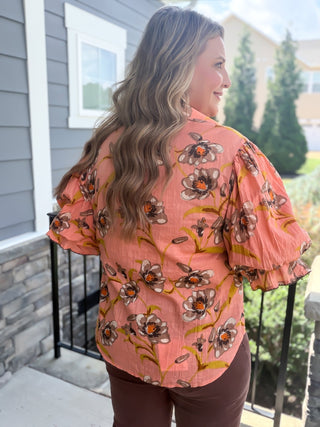 Ivy Jane | Enchanted Harvest Floral Top