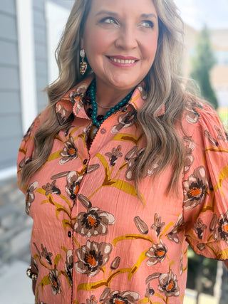 Ivy Jane | Enchanted Harvest Floral Top