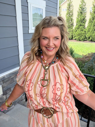 Ivy Jane | Garden Stroll Stripe Blouse
