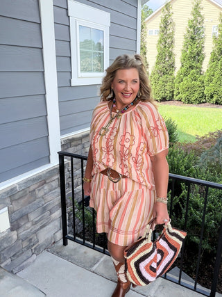 Ivy Jane | Garden Stroll Stripe Blouse