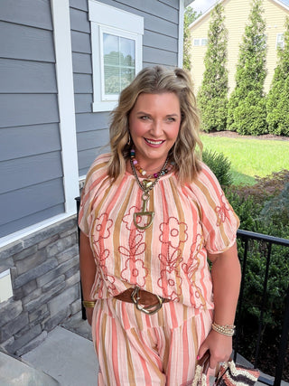 Ivy Jane | Garden Stroll Stripe Blouse