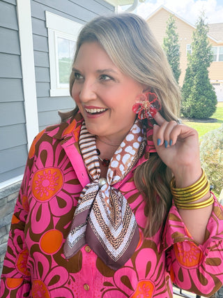 Ivy Jane | Groovy Bloom Camp Shirt