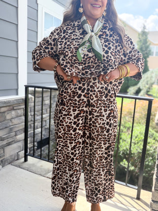 ivy jane leopard barrel pant