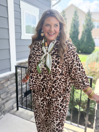 Ivy Jane | Leopard Swing Jacket