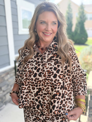 ivy jane swing leopard jacket top