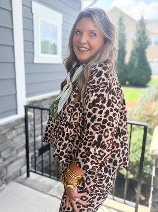 Ivy Jane | Leopard Swing Jacket