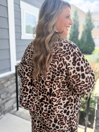 Ivy Jane | Leopard Swing Jacket