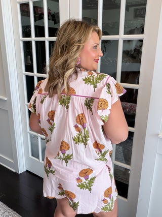 Ivy Jane | "Mum’s The Word" Floral Flutter Blouse