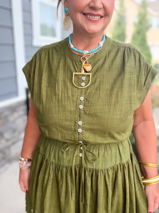 Ivy Jane | Olive Oasis Maxi Dress
