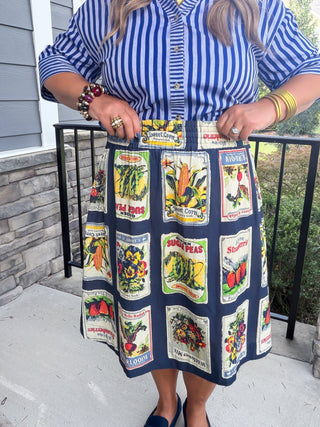 Ivy Jane | Seed Packet Garden Skirt
