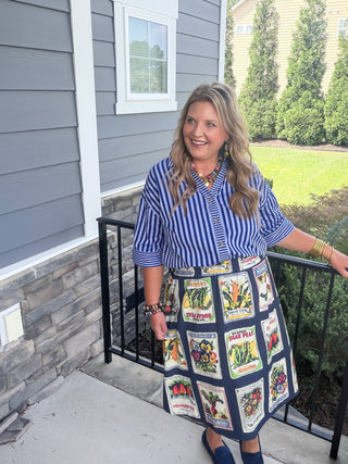 Ivy Jane | Seed Packet Garden Skirt