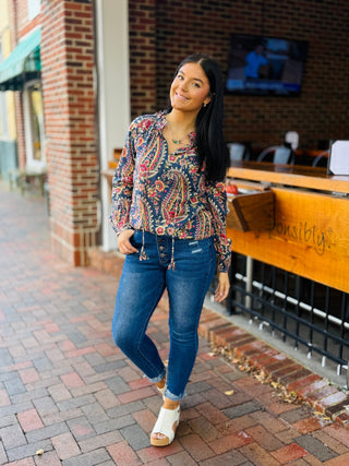 Ivy Jane | Timeless Paisley Blouse