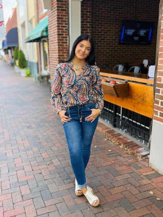 Ivy Jane | Timeless Paisley Blouse