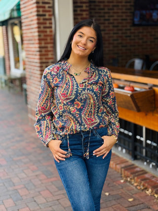 Ivy Jane | Timeless Paisley Blouse