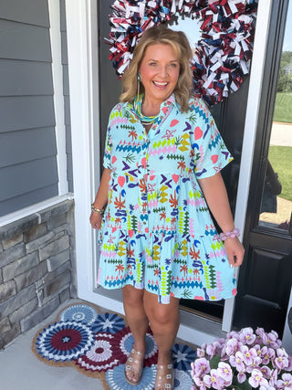 Ivy Jane | Tropical Punch Romper