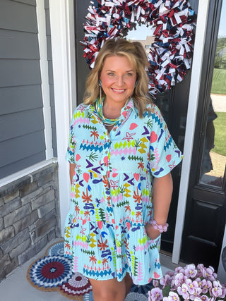 Ivy Jane | Tropical Punch Romper