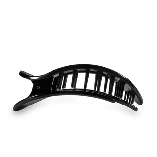 Jet Black Large Flat Round Clip