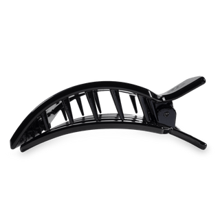 Jet Black Large Flat Square Clip