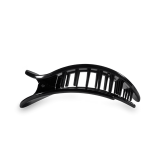 Jet Black Medium Flat Round Clip