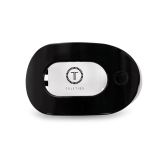 Jet Black Medium Flat Round Clip