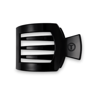 Jet Black Medium Flat Square Clip