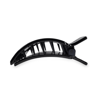 Jet Black Medium Flat Square Clip