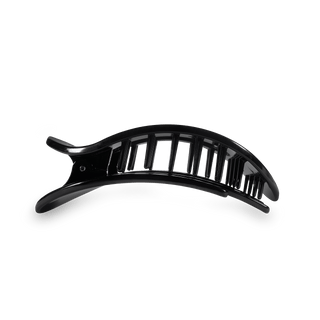 Jet Black Small Flat Round Clip