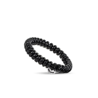 Jet Black Small Hair Ties