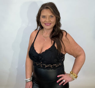 Juliette Lace Bralette | Black