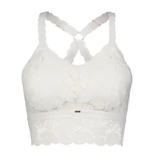 Juliette Lace Bralette | White