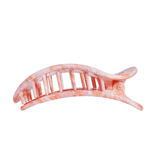Just Keep Swimming Flat Round Hair Clips