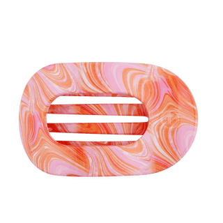 Just Keep Swimming Flat Round Hair Clips