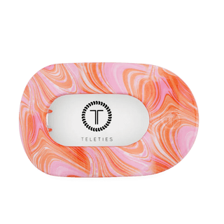 Just Keep Swimming Flat Round Hair Clips