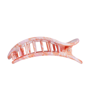 Just Keep Swimming Flat Round Hair Clips