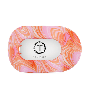 Just Keep Swimming Flat Round Hair Clips