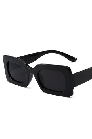 Kenley Black Square Sunglasses