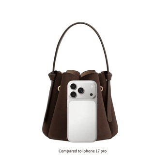 Laguna Mini Top Handle Bag | Chocolate