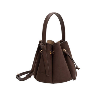 Laguna Mini Top Handle Bag | Chocolate