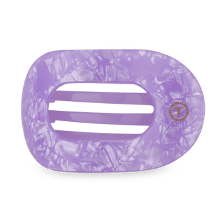 Lavender Mist Flat Round Hair Clips