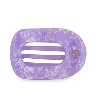 Lavender Mist Flat Round Hair Clips