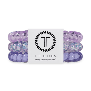 Lavender Mist hair ties by Teleties.