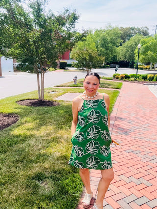 Leaf It to Me Mini Dress